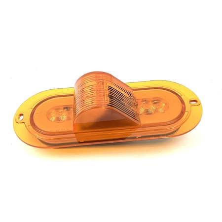 Optronics Glolight 6-Led 6in. E-Rated Mid-Ship Turn Signal And Intermediate Marker Light With STL175AMFB